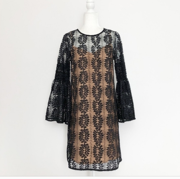 MICHAEL Michael Kors Black Lace Mini Dress - Picture 4 of 7